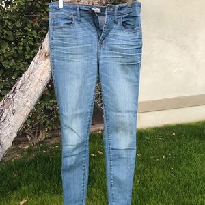 Madewell 10” High Riser Skinny Skinny jeans